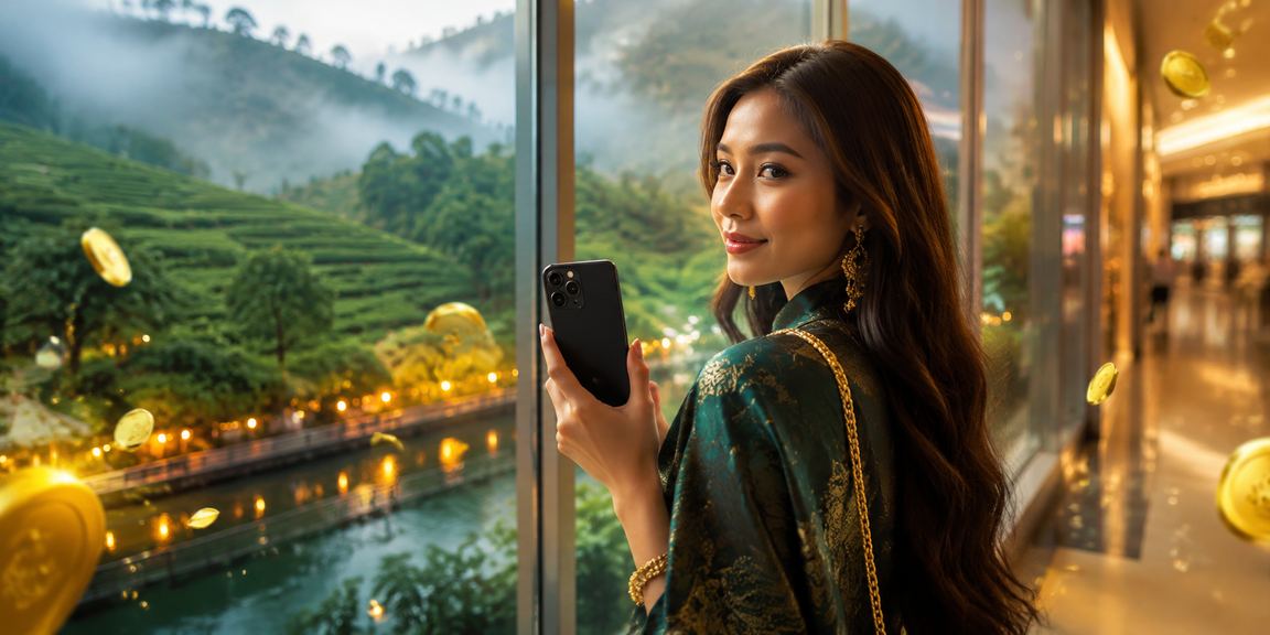 Pengguna Malaysia mengakses kasino dalam talian kh3 melalui telefon pintar dengan antara muka Bahasa Melayu yang mesra
